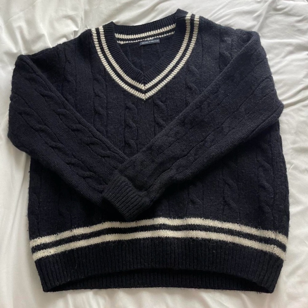 brandy melville navy sweater